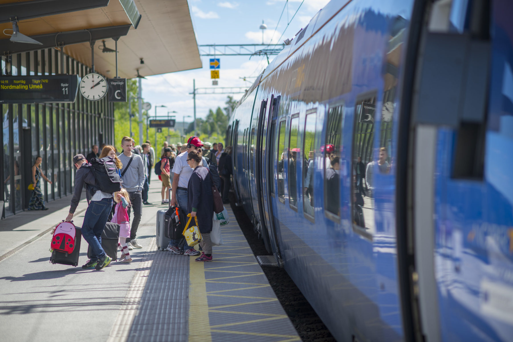 Tidtabeller För Norrtåg. Skapa Din Tidtabell, Anpassad Efter Dig